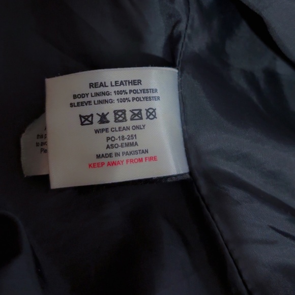 Barney’s Original Leather Moto Jacket - Picture 5 of 14